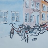 Fahrräder im Kuhviertel